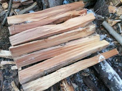 Bild 3:Buchenholz trocken PEFC-zertifiziert