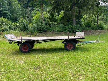 Eicher Gummiwagen Ballenwagen
