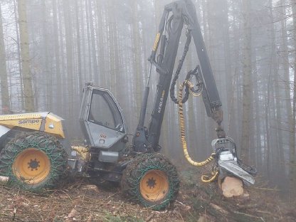 Bild 6:Forstdienstleistung Forstarbeit in Niederösterreich