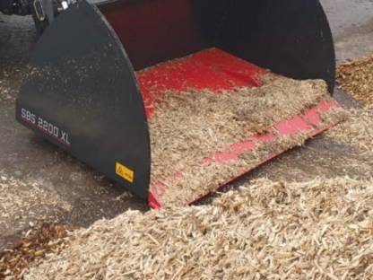 Bild 2:Hochkippschaufel Abschiebeschaufel