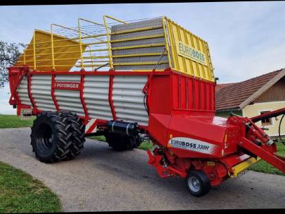 Bild 2:Tieflader Achsbrücke original Pöttinger Euroboss Boss Master