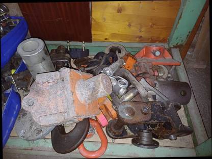 Bild 3:Kranzubehör Rotator, Stützplatten, Verdeck