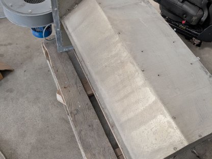 Bild 2:MADER Gasflächenbrenner für Lackierkabinen