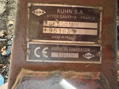 Bild 3:Kuhn GF 5001 MH Kreiselheuer