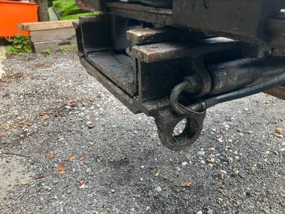 Bild 5:Hubmasten Heckstapler Linde