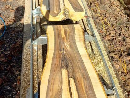 Bild 5:Schnittholz Bohlen