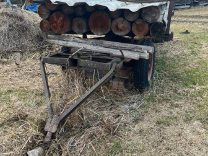 Bild 4:Holzanhänger, Drehkranzanhänger