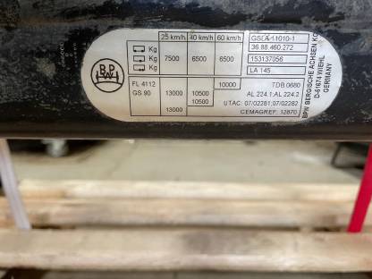 Bild 6:Lenkachse Amazone UX Feldspritze