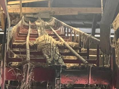 Bild 2:Kleinballenförderanlage Trunkenbolz Diadem