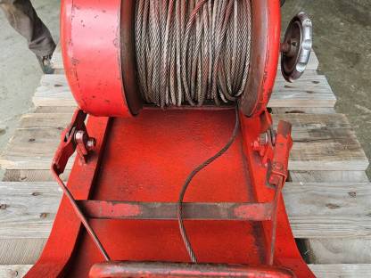 Bild 4:Hilfseilwinde, Kleinseilwinde