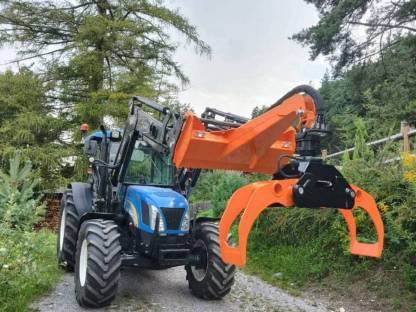 Bild 5:Holzzange, Rückezange