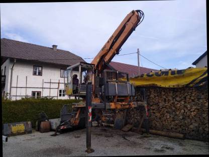 Bild 2:Kran für Unimog