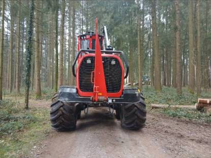 Bild 8:Harvester Komatsu 931xc