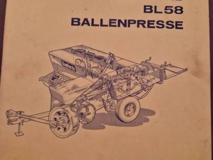 Bild 7:Bamford BL58 Kleinballenpresse