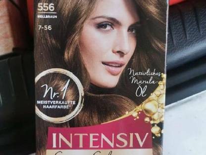 3 Packungen Haarfarbe Dauerhafte Coloration 556 Hellbraun