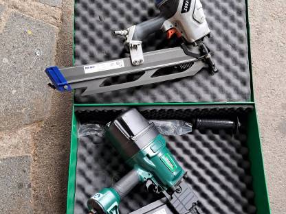 Druckluftnagler Nagler Schussapparat Nagelpistole