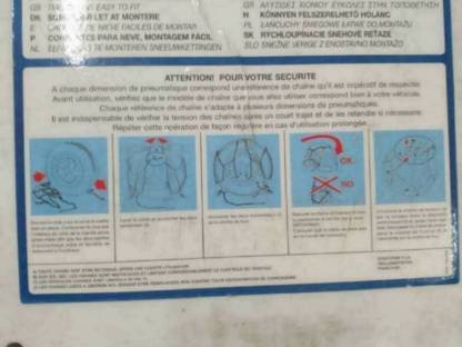 Bild 5:Schnellmontage Schneeketten König