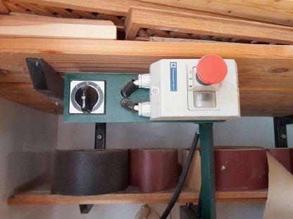 Bild 2:Langbandschleifmaschine PBH 300A, Kantenschleifmaschine