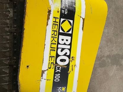 Bild 4:Rapsvorsatz, Rapstisch Biso Schrattenecker Herkules CX 100