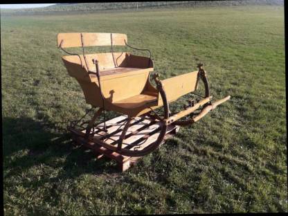 Bild 2:Pferdeschlitten