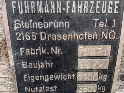 Bild 4:Anhänger Miststreuer Fuhrmann