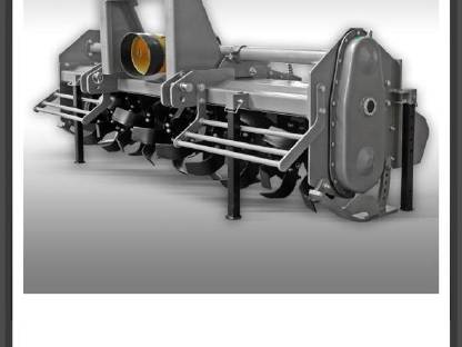 Bild 3:Traktorfräse Jansen TBF-220