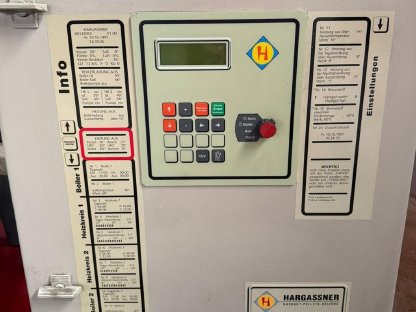 Bild 8:Hargassner Hackschnitzelheizung, Hackgutheizung 100 kW WTH100
