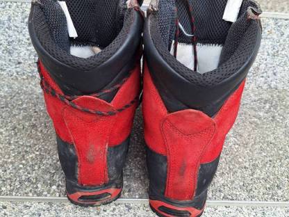 Bild 3:Schnittschutz-Forstschuhe-Forststiefel Gr. 45