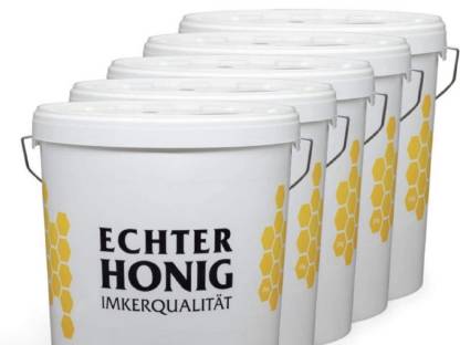 Cremehonig in 20kg Gebinden