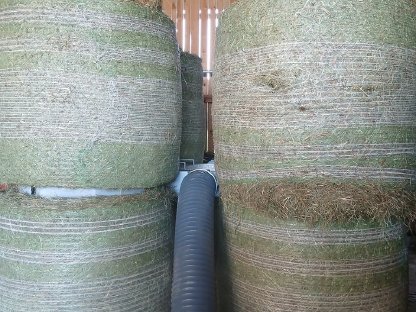 Bild 3:Rundballenbelüftung mobil