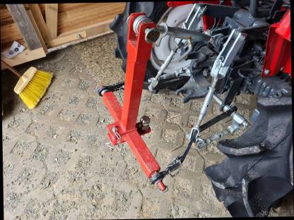 Bild 8:Yanmar KE3 Kleintraktor - lackiert wie Steyr 4120 Profi