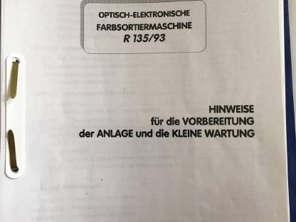 Bild 5:Farbsortiermaschine Seasonic