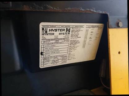 Bild 4:Hyster 3 t Dieselstapler