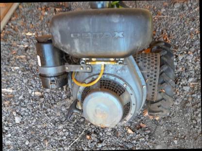 Bild 6:Rasant Puma mit Rotax Motor, Einachsschlepper