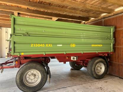 Bild 2:Brantner Z13045 XXL 3-Seitenkipper Anhänger