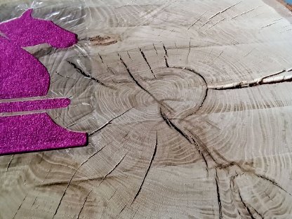 Bild 3:Eichen-Tisch-Platte