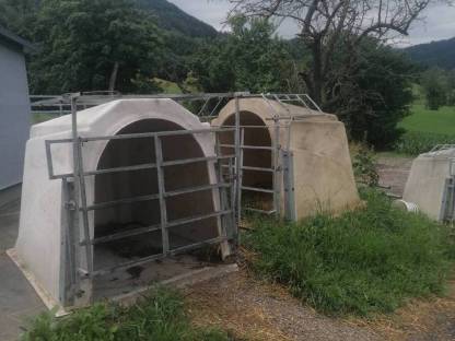 Bild 2:Kälberiglu reparaturbedürftig