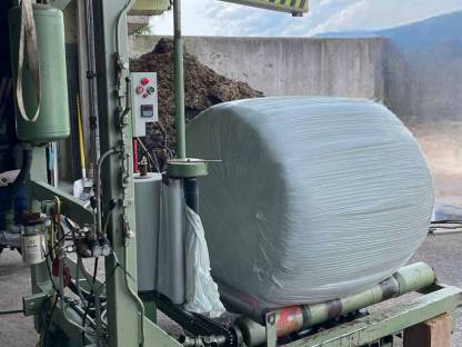 Wickelmaschine Rundballenwickler