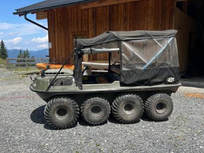 Argo 8x8 Amphibienfahrzeug