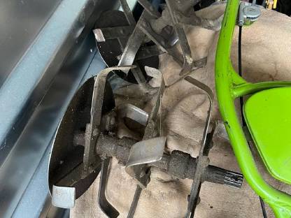 Bild 6:Agria 6000 Motorhacke und Balkenmäher