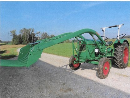 Bild 3:Deutz 3005 mit Frontlader