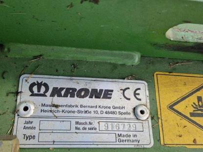 Bild 4:TOP Scheibenmähwerk KRONE AM283 S