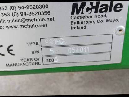 Bild 7:MC Hale Ballenwickler 991BC