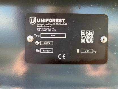 Bild 3:Uniforest VM4 Walzenförderer Stammförderer