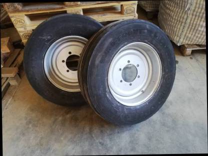 Komplett Kipperreifen 285/70R19.5 6-Loch ET0