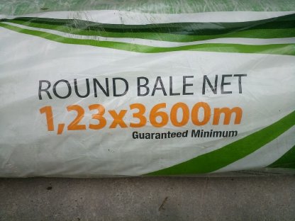 Bild 2:Rundballennetz