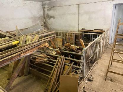 Bild 4:Schweineaufstallung