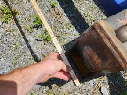 Bild 6:Krankonsole mit Abstellbock