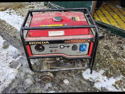Bild 4:Stromaggregat Honda 5500CX