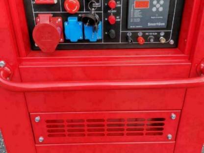 Bild 2:Notstromaggregat Stromerzeuger